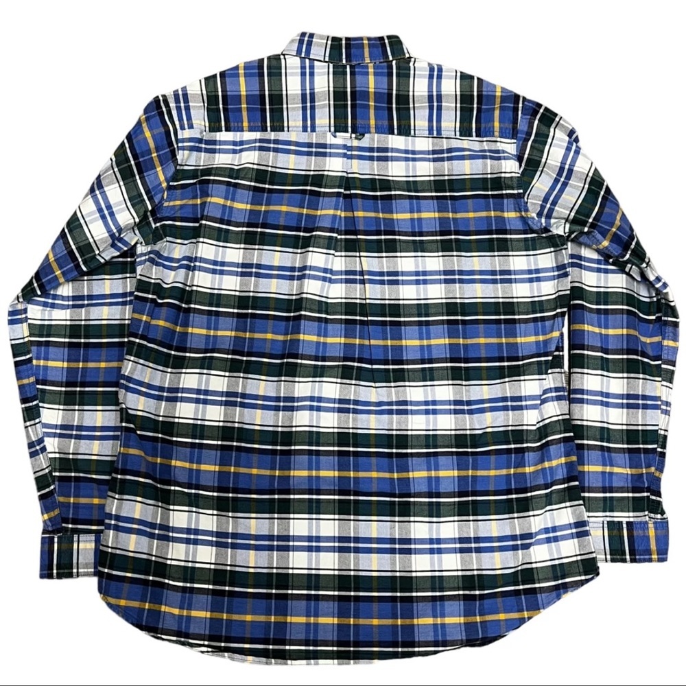 Panhandle Slim Rough Stock Western Button Down Shirt Large 16.5 Long Sleeves - Picture 2 of 13